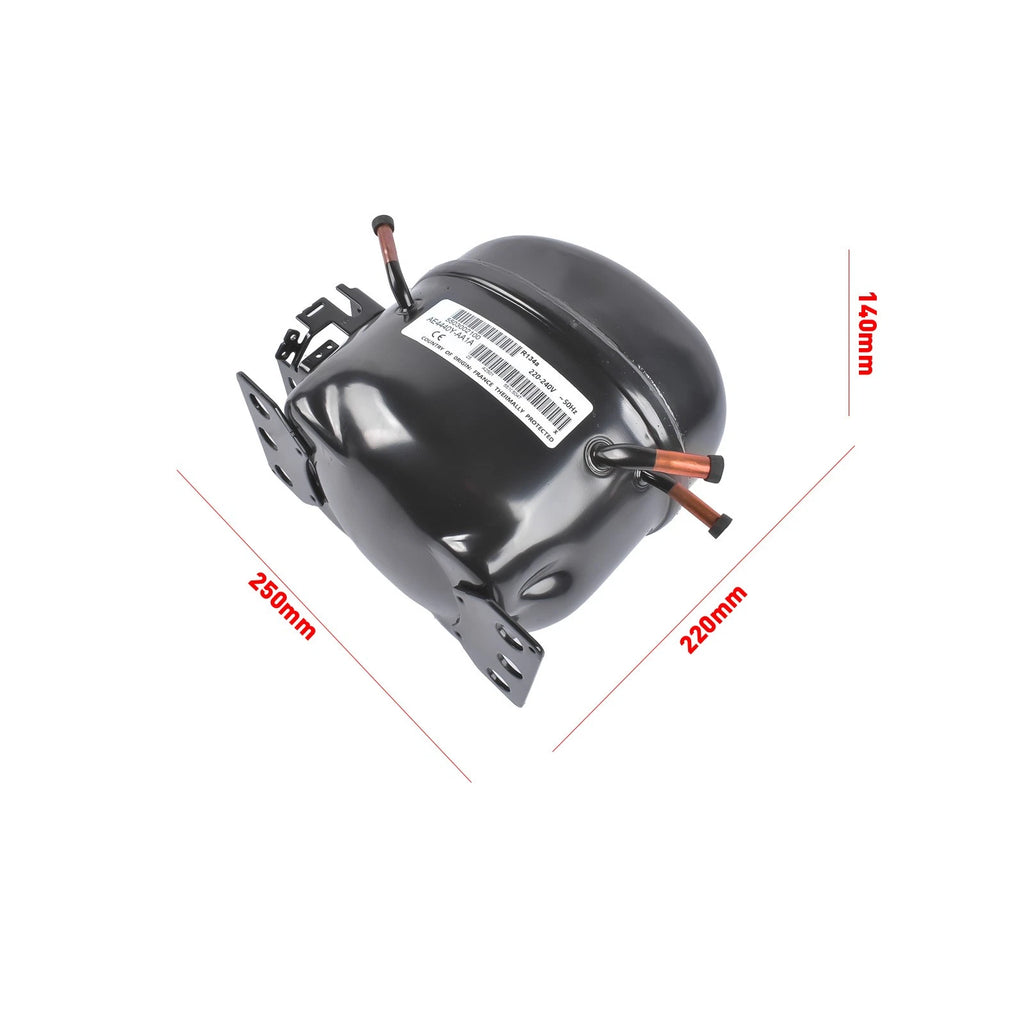 Replacement Refrigeration Compressor for Bottle Coolers (1/3 HP)
