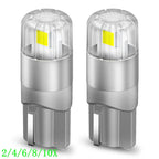 2X T10 Canbus LED Wedge License Plate Light for Various Models (6000K)