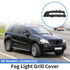 Front Left Fog Light Grill for Mercedes-Benz E350 (2009-2016) Black