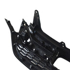 Front Grille Upper & Lower Trim for Honda CR-V (2015-2016) Black Chrome