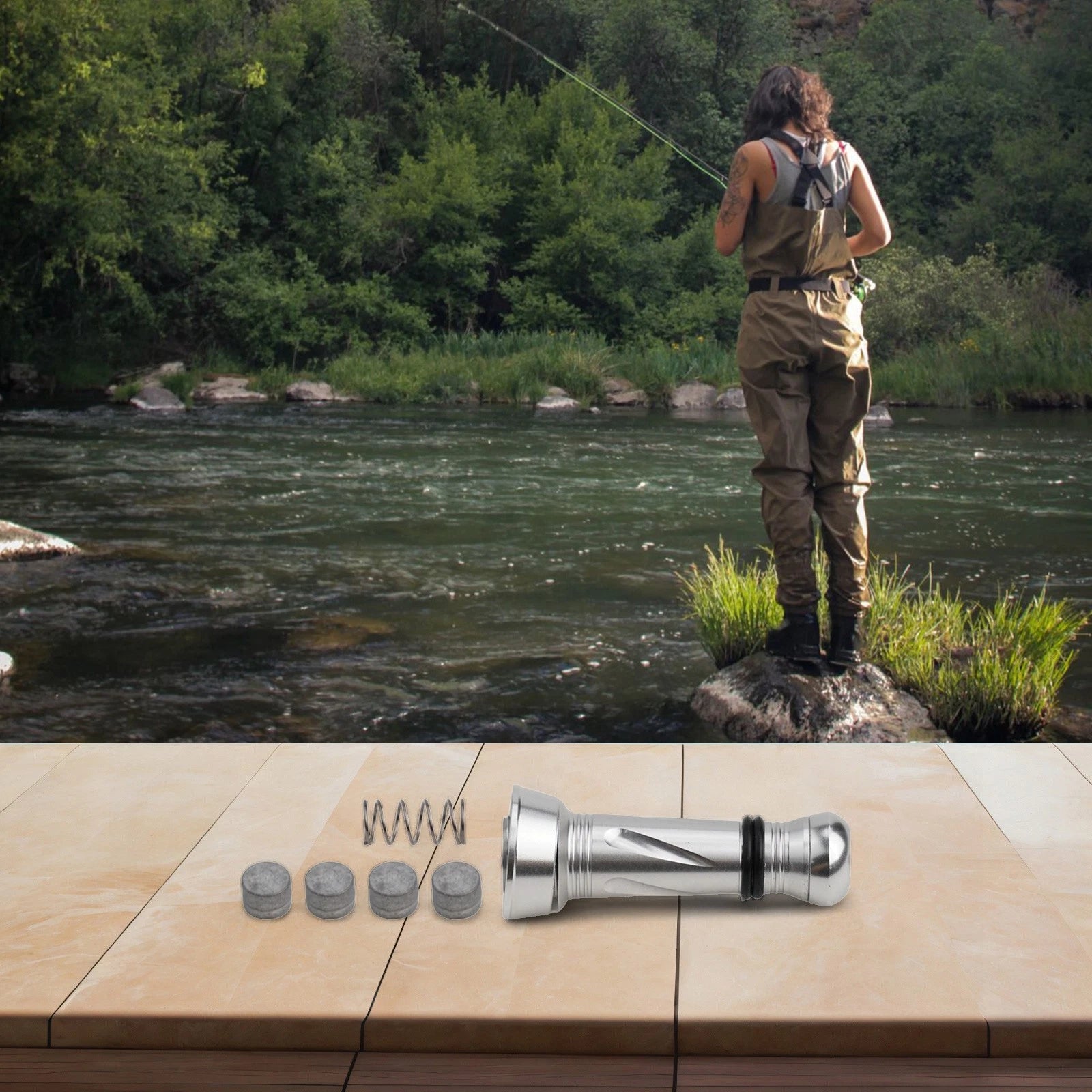 Balance Bar for Reel CNC Aluminum Counterweight Adjustment