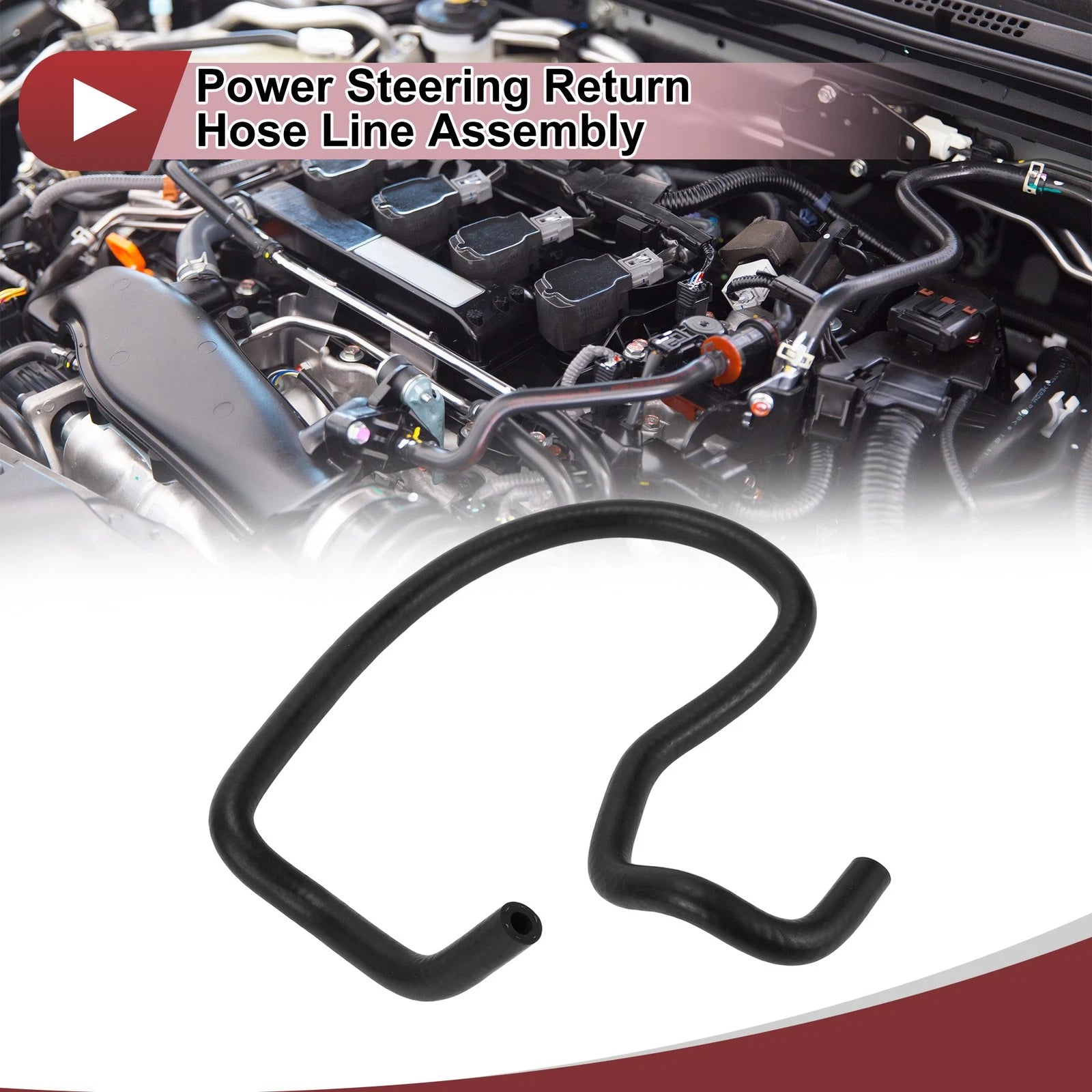 Power Steering Return Hose Line Assembly for Honda CR-V 2.4L (2007–2011) No. 53732SXSA01