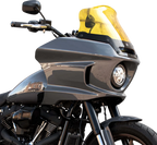 Klock Werks Kolor Flare Sport Windshield 8" Yellow for FXLRST (2018–2023)