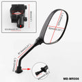 Universal Rearview Mirror for Motorcycle UTV ATV (7/8" Handlebar Mount)