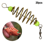 20 Pcs Bait Cage Holder for Fishing Terminal Tackle