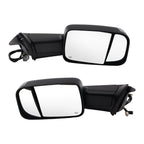 Black Side View Mirror for Dodge Ram 1500 2500 (2009–2018) CH1320303