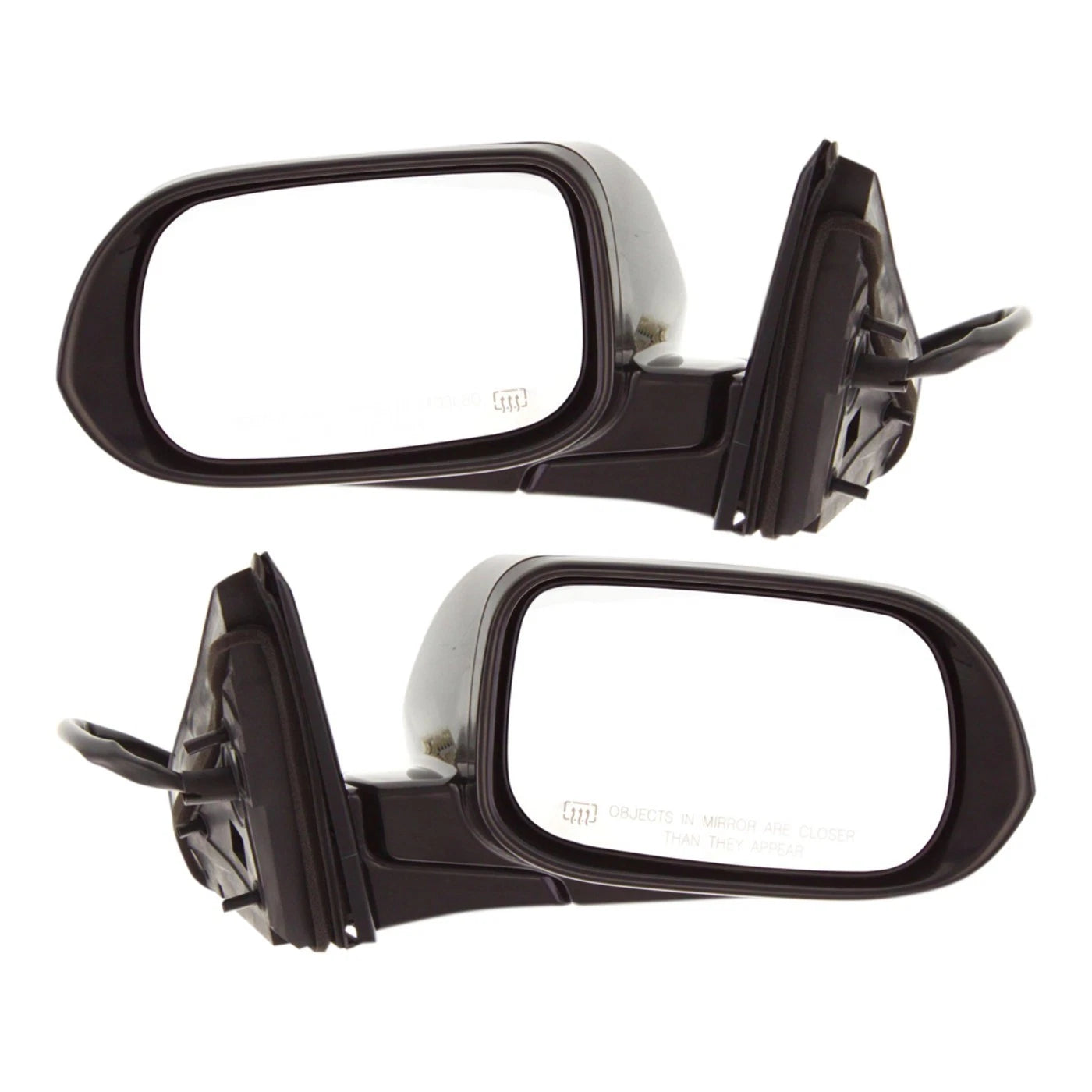 Set of 2 Heated Mirrors for Honda Sedan (Driver & Passenger Side)