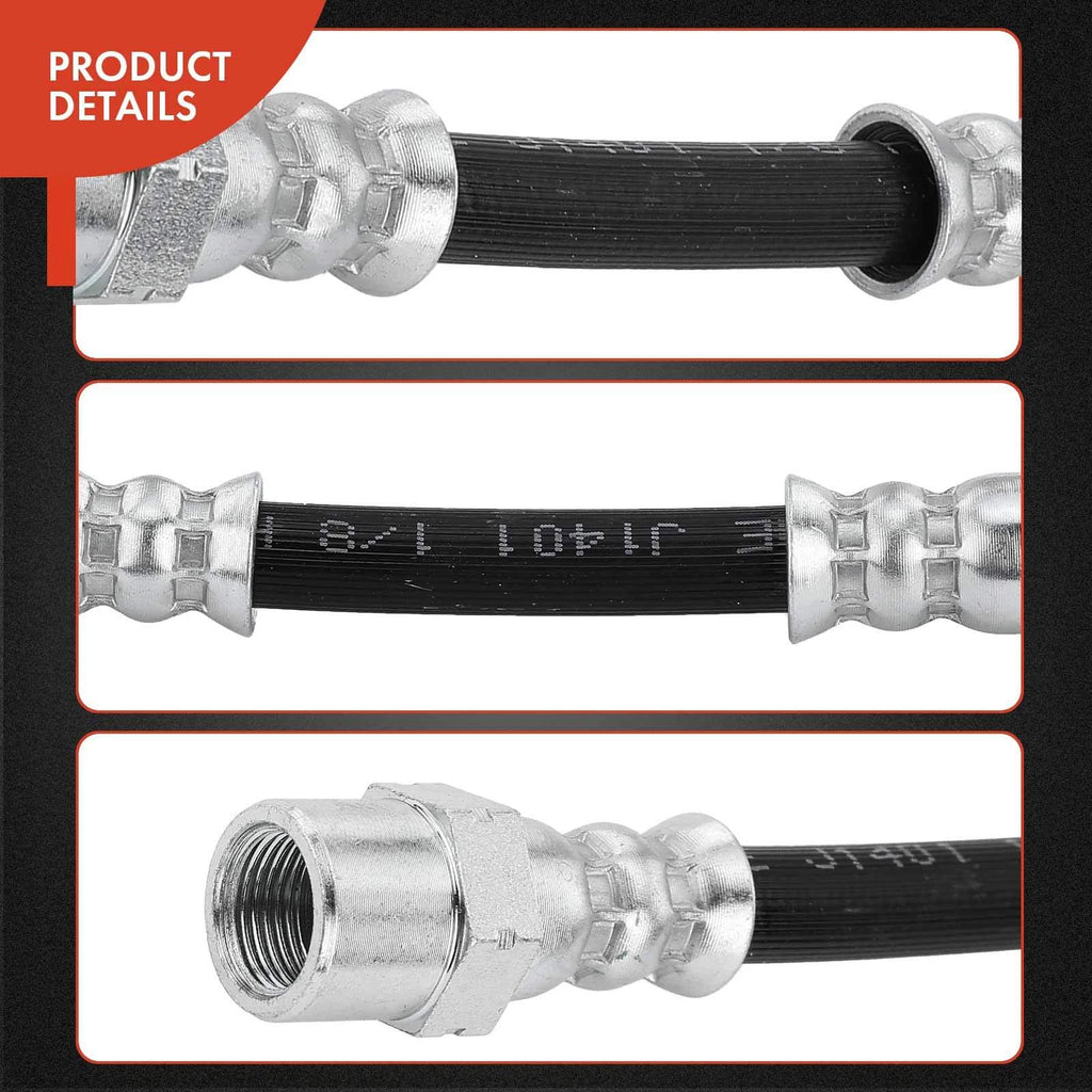Rear Left Inner Brake Hydraulic Hose for BMW E39 525i 528i (2001–2003)