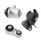 Set of 3 Engine Motor & Transmission Mounts for Mazda CX-7 (2007–2012)