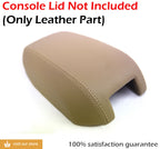 Center Console Armrest Cover for Volvo XC90 (2003–2014) Beige Leather Synthetic