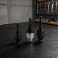 3pc Quick Change Drill Chuck Adapter for Angle Grinder (6.35mm)
