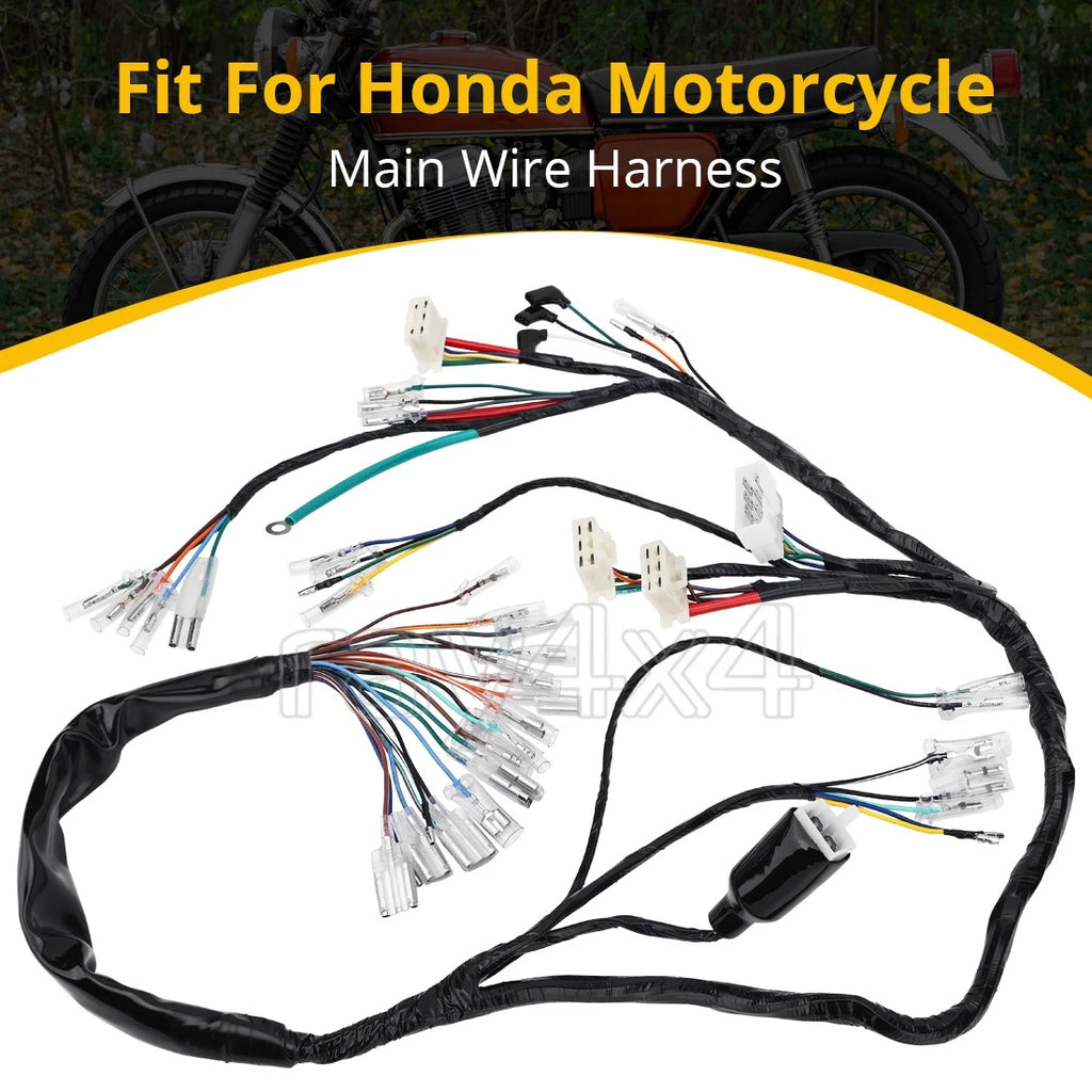 Main Wiring Harness 32100-341-703, 32100-341-702 for Honda CB750K (1973–1975)