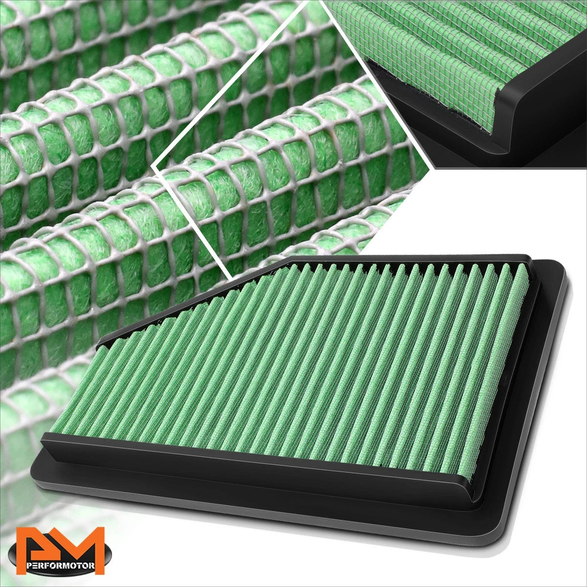 Reusable High Flow Air Filter Panel for Honda CR-V III (2007–2012)