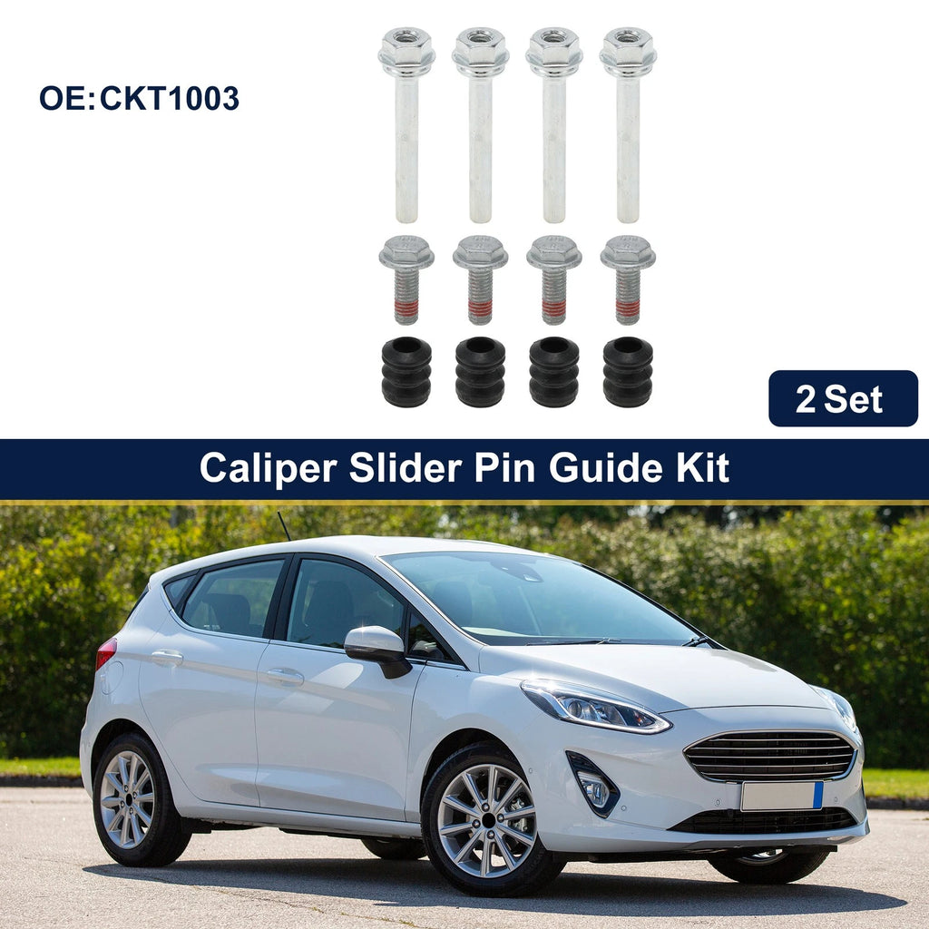 Set of 2 Caliper Slider Pin Guide Kit No.CKT1003 for Ford Fiesta ST180 (2008–2017)