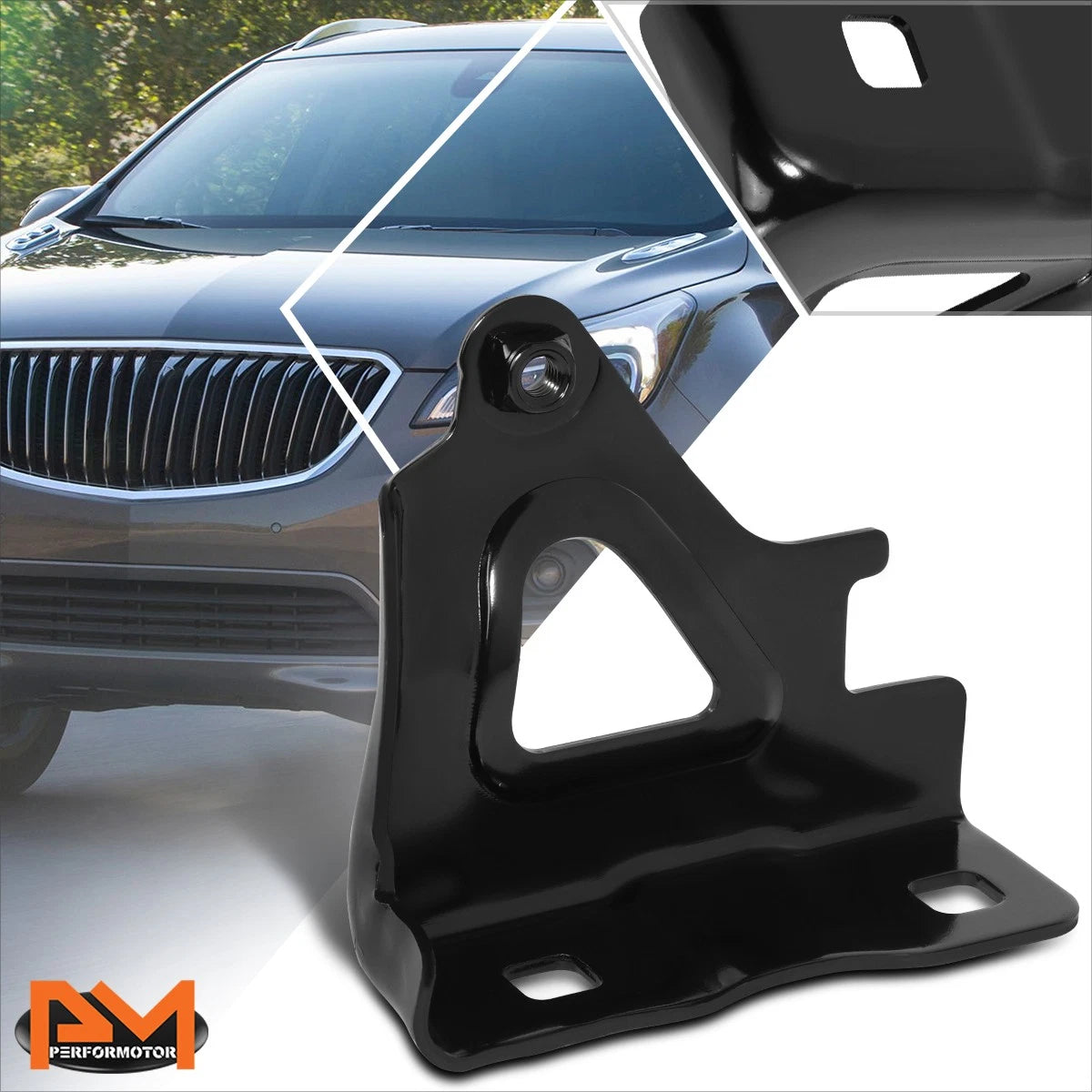 RH Steel Engine Hood Hinge for Buick Enclave (2013–2016)