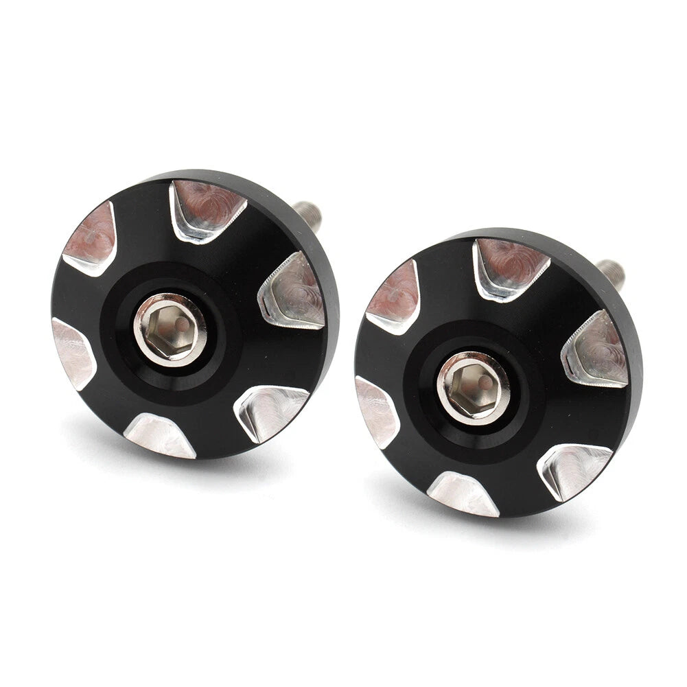 1 Pair Aluminum Handle Bar Grip Ends for BMW R18 (2020–2023)