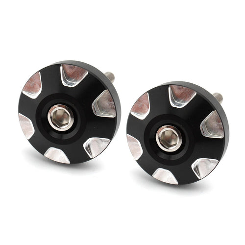 1 Pair Aluminum Handle Bar Grip Ends for BMW R18 (2020–2023)