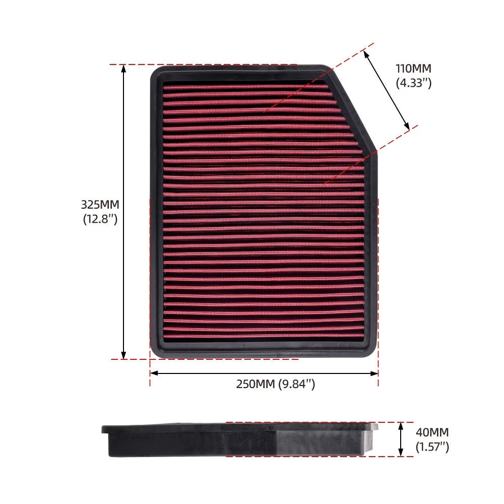 33-5083 Air Filter for Chevy Silverado GMC Sierra 5.3L 4.3L 6.2L 2.7L (2019–2025)