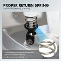 Rear Brake Return Spring Kit for Yamaha Raptor 700 700R (2011–2026) Black