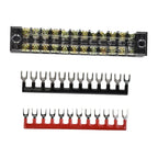 12 Positions Electric Barrier Terminal Block for Universal Applications