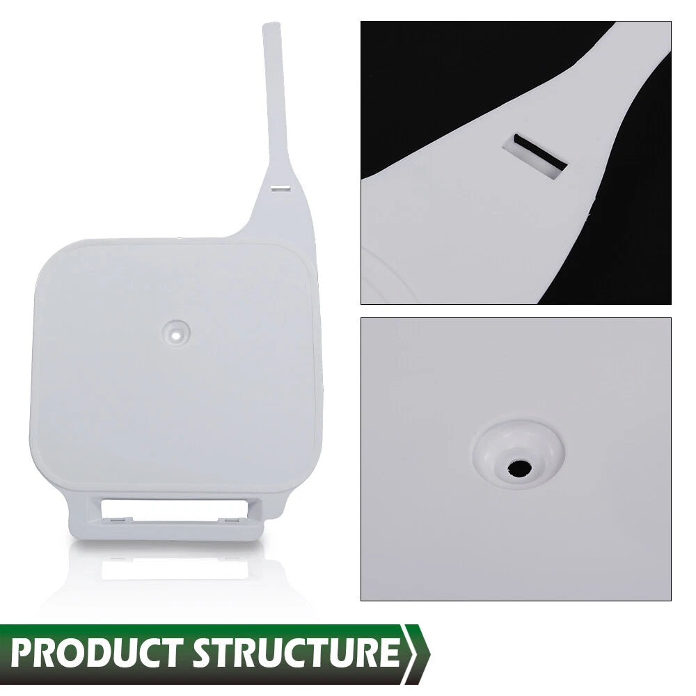 Front Number Plate for Honda XR70R XR80R XR100R (1987–2000) - White Plastic