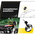 Fuel Gas Cap Lock Key Set for Motorcycle ATV Quad (Fits )