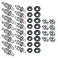 40pcs Upper & Lower Control Arm Bushing Kit for Ferrari 430 360 (2004–2009) 203633 171848