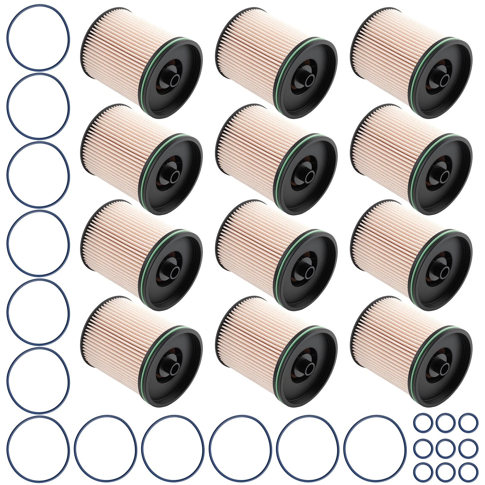 Fuel Filter Kit for Chevrolet Cruze 2.0L Diesel (2014-2015) 12PCS