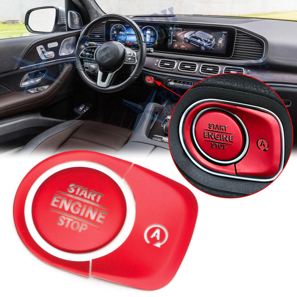 Engine Start Stop Button Ring Cover for Mercedes G GLE GLS (2016–2025)