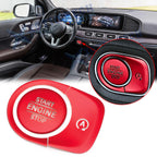 Engine Start Stop Button Ring Cover for Mercedes G GLE GLS (2016–2025)