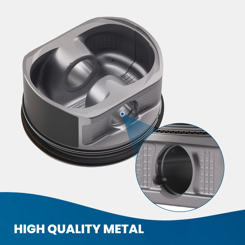 Pistons with Rings for Toyota 4Runner FJ Cruiser Tacoma (2003–2009)