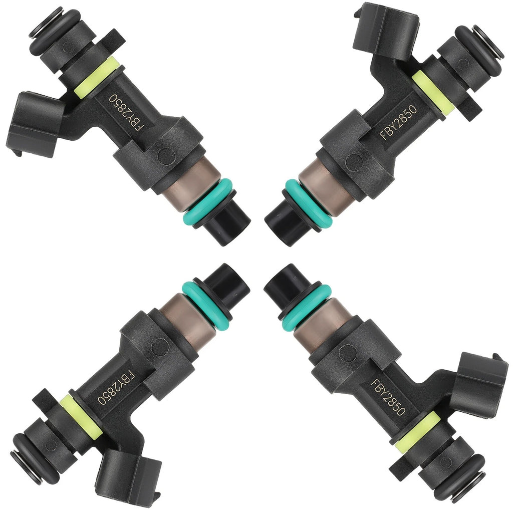 Set of 4 Fuel Injectors for Chevy City Express (2015–2018)