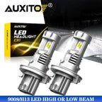 2X H13 9008 LED Headlight Bulb 6500K for Ford F-150 (2004–2014)