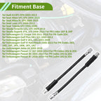 2pcs Extended Brake Line for Audi A3, VW Golf, Passat, CC, Jetta (2006–2013)