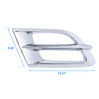 ABS L&R Side Fairing Accent Grilles for Honda Goldwing GL1800 (2001–2011)
