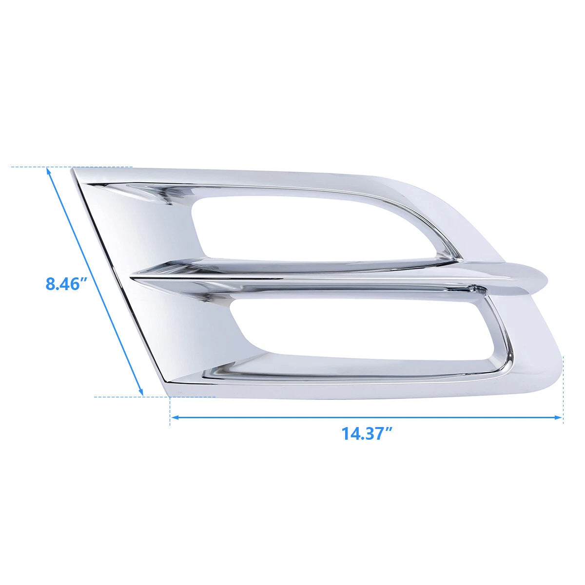 ABS L&R Side Fairing Accent Grilles for Honda Goldwing GL1800 (2001–2011)
