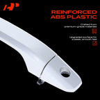 Front Driver Door Handle for Silverado (2014-2019) Silver Birch