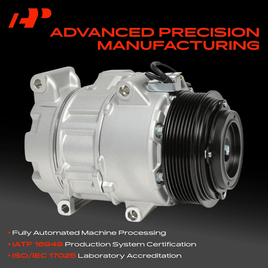 A/C Compressor with Clutch for Toyota Camry and Highlander (2012-2017)