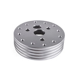 Aluminum 1" Hub Kit for 6 Hole Steering Wheel to Grant 3 Hole Adapter