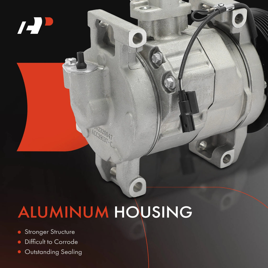 A/C Compressor with Clutch for Honda Accord Crosstour (2008–2012)