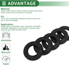 Oil Seal Ring for Various Models (42x75x10mm, NBR Rubber, High Pressure)