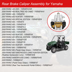 Rear Brake Caliper & Pads for Yamaha YXR660F Rhino 660 (2004–2007)