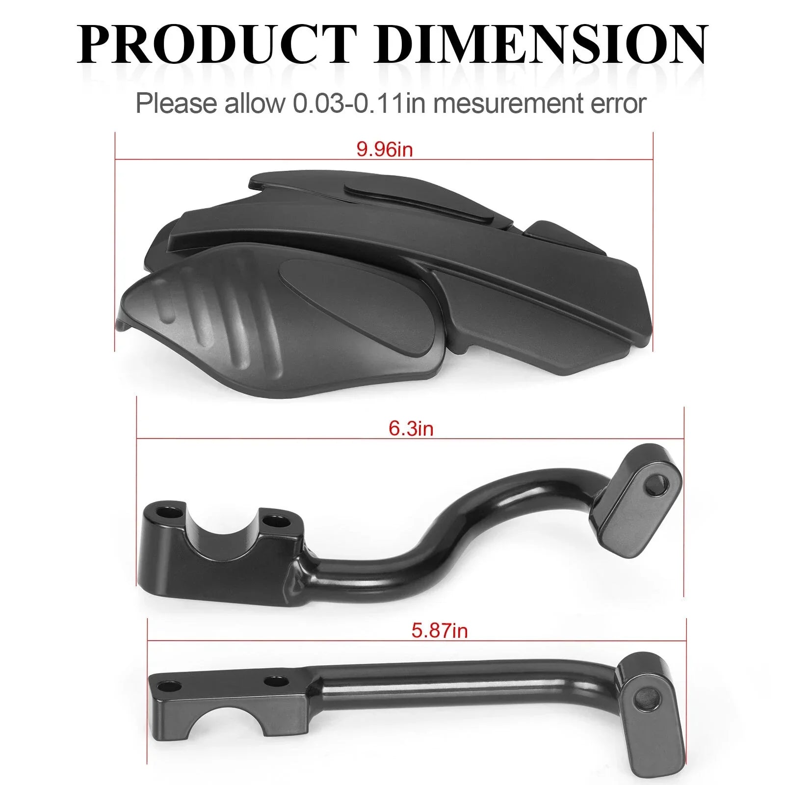 Handguards & Mount Brackets Kit for Polaris Sportsman (1999–2016)