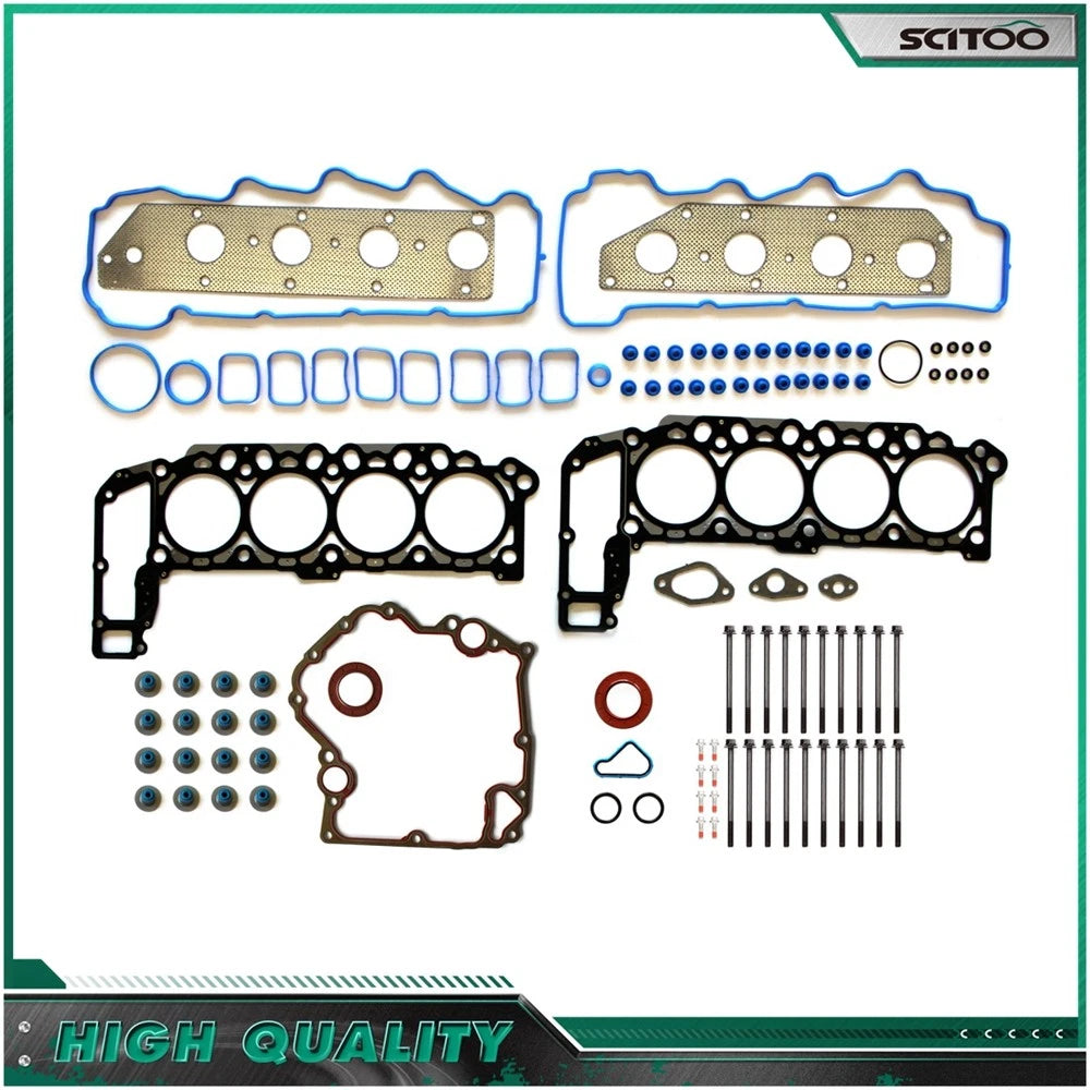 Full Gasket Set with Head Bolts for Dodge Dakota 4.7L (2008–2010)