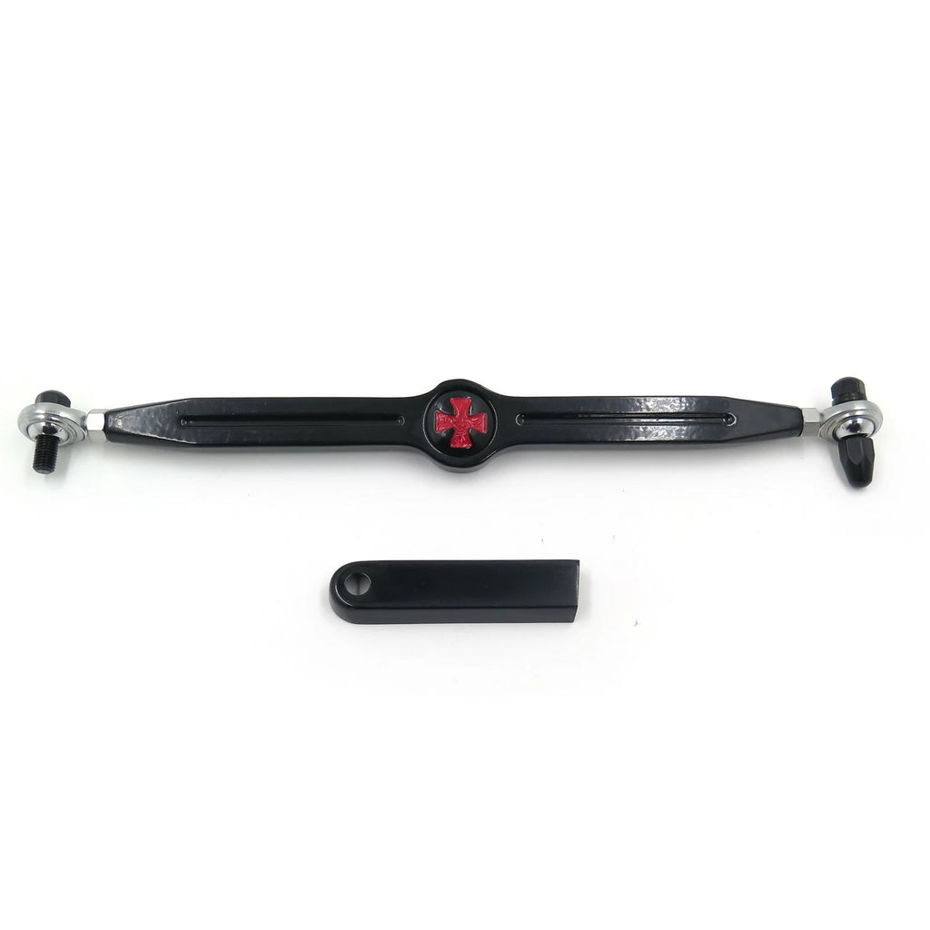 Black Maltese Cross Gear Shift Linkage for Harley Touring Fatboy Softail (2000–2023)