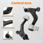 Front Lower Control Arms w/ Ball Joint for Ford Taurus Mercury Sable (2008–2009)