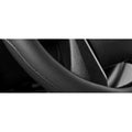 Steering Wheel Cover for Most Vehicles (38cm, Synthetic Leather, Non-Slip Grip)