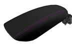 Console Lid Pull Over Cover Leather for Ford Fusion (2013–2020) Purple Stitch