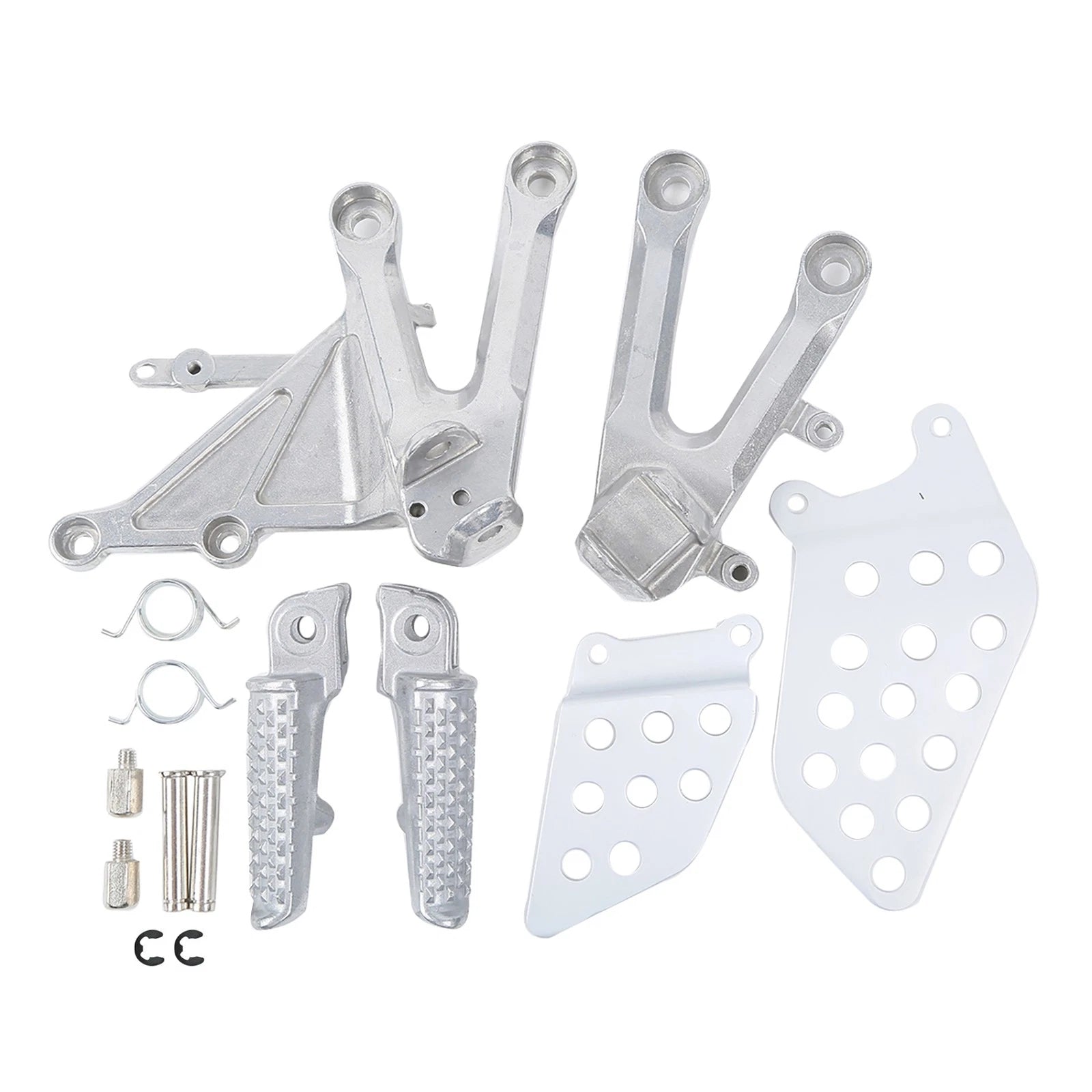 Driver Rider Foot Pegs Footrests Bracket for Honda CBR1000RR (2004–2007)