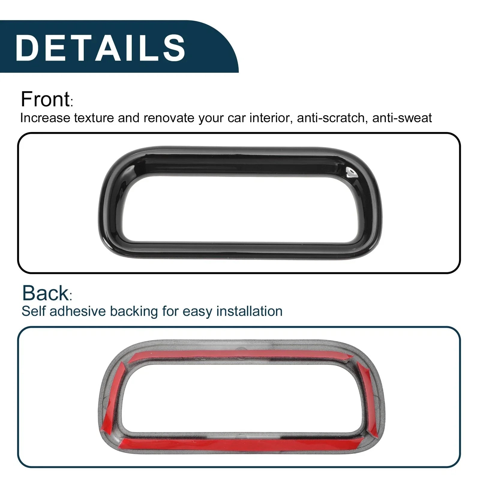Warning Lamp Button Cover for Honda Vezel RV3 RV4 RV5 RV6 (2021-2023) Black 1 x